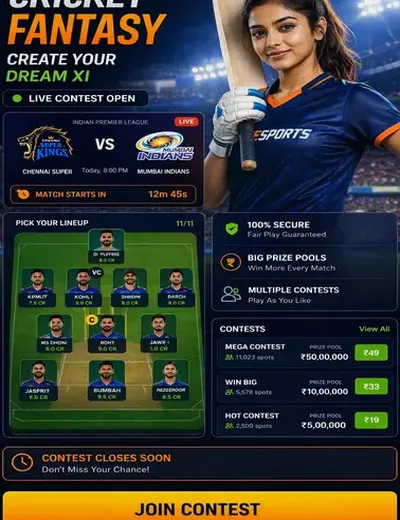9gbet (9 gbetapp) fantasy cricket & matchday visual 3